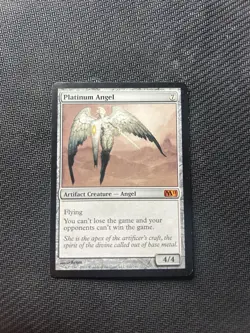 mtg magic 2011 m11 platinum angel - Image 1