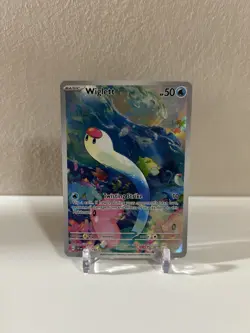 Pokemon SV01: Scarlet & Violet Base Set Wiglett 206/198 Illustration Rare NM - Image 1