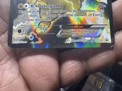 Pokemon Pikachu EX XY124 Black Star Promo 2016 Holo Card TCG - Image 2