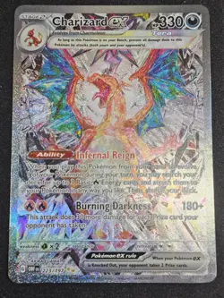 Charizard EX 223/197 Obsidian Flames Special Illustration Rare NM 2023 Pokemon - Image 3