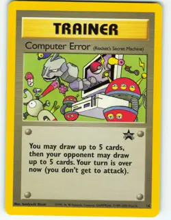 Computer Error - #16 WOTC Black Star Promo - Pokemon TCG - 2000 - Image 1