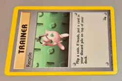 Recycle # 61/62 Common Fossil 2000 Pokemon Englisch Near Mint Vintage - Image 2