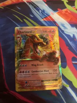 Pokemon TCG Charizard EX 12/108 XY Evolutions Ultra Rare Holo Card - Image 1