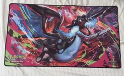 Mega Charizard X ex UPC Playmat Gaming Pad Mouse Pad Pokemon TCG Exclusive - Image 1