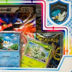 Pokemon Quaxly Paldea Collection Scarlet & Violet Koraidon ex 4 Pack 3 Promo - Image 4