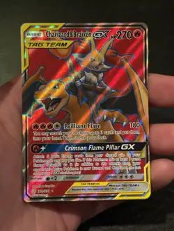 Pokemon TCG Charizard Tag Team Gx Cards (x 3) NM - Image 4