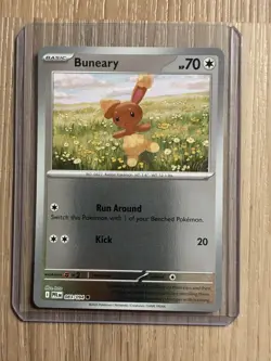 Buneary 083/094 Reverse Holo Common Phantasmal Flames Pokemon TCG - Image 1