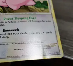 Cleffa - HGSS12 - Holo Promo LP But Small Dmg On Bottom See Picture TCG Pokemon - Image 3