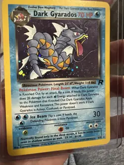 Dark Gyarados 8/82 Team Rocket Holo - LP Pokemon TCG Vintage NM - Image 1