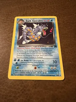 Dark Gyarados 8/82 Team Rocket Holo - LP Pokemon TCG Vintage NM - Image 4
