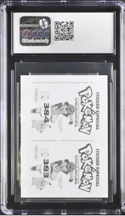 Pokemon 2022 Red Pokedex Flash Editorial Rayquaza Groudon Mewtwo Moltres CGC 8.5 - Image 3