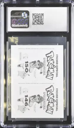 Pokemon 2022 Red Pokedex Flash Editorial Rayquaza Groudon Mewtwo Moltres CGC 8.5 - Image 5