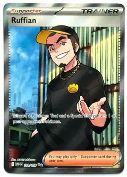Ruffian 181/159 - Pokemon TCG- Journey Together Ultra Rare Holo - M/NM - Image 1