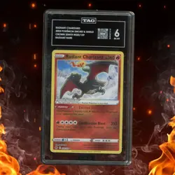 Pokemon Crown Zenith RADIANT CHARIZARD 020/159 Radiant Rare TAG 6 - Image 1