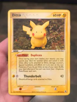 Pokemon Delta Species Ditto Pikachu 63/113 - Image 1