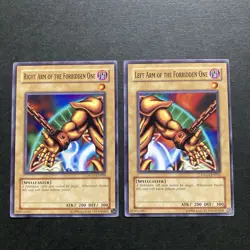 YuGiOh Engilish Exodia the Forbidden One 1st Edition Ultra Rare LOB etc. set - Image 4