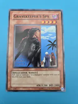 Yu-Gi-Oh! Gravekeeper's Spy RP02-EN075 UNLIMITED LP - Image 1