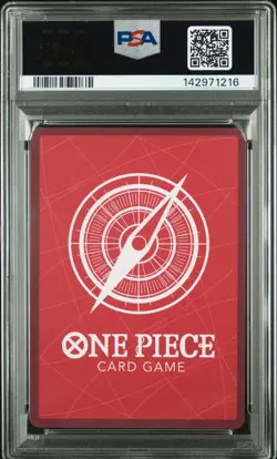 2024 One Piece ST13-003 Monkey D. Luffy B&W Alt Art The Three Brothers PSA 9 - Image 2