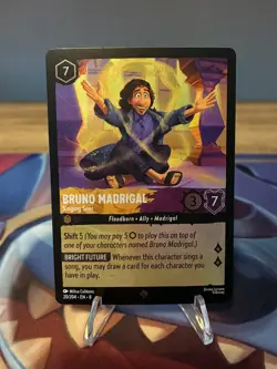 Disney Lorcana - Bruno Madrigal 20/204 - Reign of Jafar - Cold Foil Super Rare - Image 1