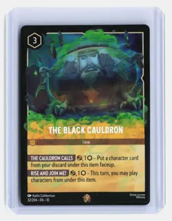 The Black Cauldron Disney Lorcana Whispers In The Well #32/204 Legendary Rare - Image 2