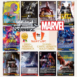 Weiss Schwarz Marvel Vol. 3 MAR/S124 ALL CARDS JAP Card List PREORDER - Image 2