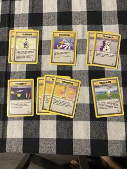 Pokemon Base Set 2 Rare Trainer Lot Of 10 - Image 1