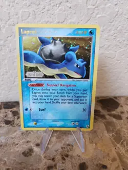 Pokemon TCG: 2006 Lapras Holo 8/92 EX: Legend Maker Rare Card NM/M - Image 1