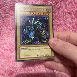 Tri-Horned Dragon LOB-000 Secret Rare - Yu-Gi-Oh! Unlimited - HP Condition - Image 3