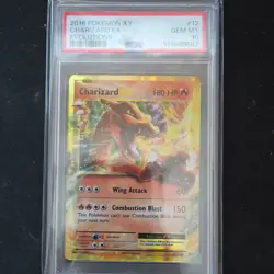 Pokemon Charizard EX 12/108 Evolutions Ultra Rare Holo PSA 10 - Image 1
