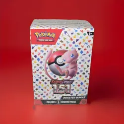 Pokemon TCG: Scarlet & Violet 151 Booster Bundle (6 Packs) NEW SEALED - Image 1