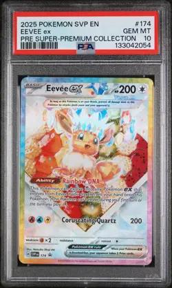 Eevee Ex Pokemon Svp En-Sv Black Star Promo 174 NM PSA 10 - Image 1