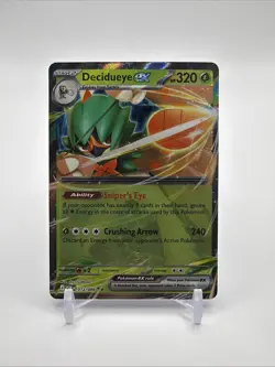Decidueye EX 012/088 Ultra Rare Holo Perfect Order NM Pokemon TCG - Image 1