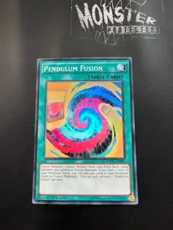 YUGIOH PENDULUM FUSION SUPER RARE DPDG-EN005 1ST EDITION - Image 1