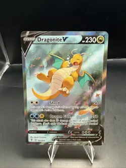 Pokemon Dragonite V Alt Art Holo 192/203 Evolving Skies - Image 2