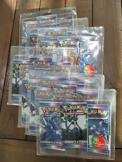 Diamond & Pearl 3 Pack Blister Factory Sealed (Portuguese Version) Pokemon TCG - Image 4