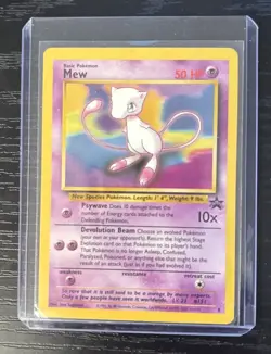 Pokemon Mew 08/53 Wotc Promo Basic 50 HP Regular Wizards of the Coast - Image 1