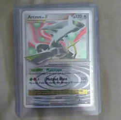 Arceus LV.X 95/99 Arceus Ultra Rare Holo Level Up 120 HP Meteor Blast Pokemon - Image 1