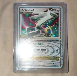 Arceus LV.X 95/99 Arceus Ultra Rare Holo Level Up 120 HP Meteor Blast Pokemon - Image 2