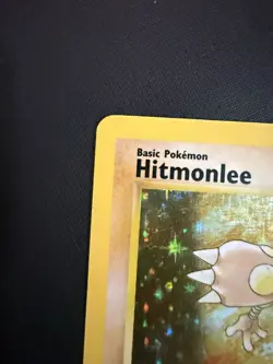 Pokemon Vintage Fossil Set Holo Hitmonlee 7/62 LP/NM - Image 2