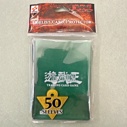 VINTAGE 1996 YUGIOH KONAMI 96KT GREEN METALLIC DUELIST CARD PROTECTOR SEALED NEW - Image 4