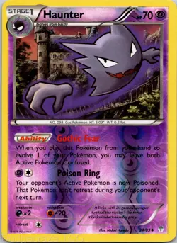 Haunter 34/83 Uncommon Generations Pokemon Reverse Holo LP - Image 1