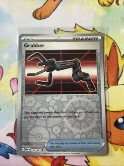Grabber - 162/165 - Uncommon - Reverse Holo NM, English Pokemon Scarlet & Violet - Image 1