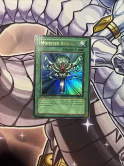 Yugioh Monster Reborn LOB-118 Ultra Rare 1ST EDITION LP (BCC) - Image 1
