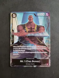 One Piece Card Game TCG Mr. 1 (Daz.Bonez) OP14-090 R Alt Art M/NM Condition - Image 1