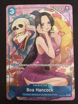 Boa Hancock (Alternate Art) OP13-051 Carrying On His Will Foil One Piece - Image 1