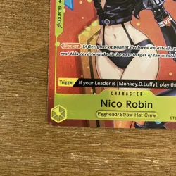 2026 One Piece Nico Robin ST29-009 Starter Deck 29 Egghead Alternate Art - Image 2