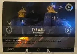 The Wall Border Fortress (Enchanted) 222/204 Disney's Lorcana Ursula's Return - Image 1