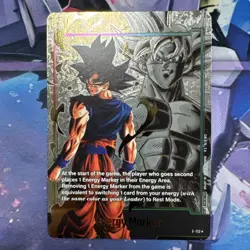 Dragon Ball TCG Gold Energy Marker Card E-112 Promotional Card - Image 1