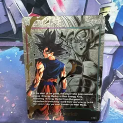 Dragon Ball TCG Gold Energy Marker Card E-112 Promotional Card - Image 3