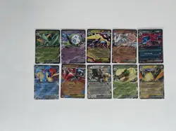 Pokemon EX Holo Lot 10 Cards Serperior, Meloetta, Mega Manectric - Image 1